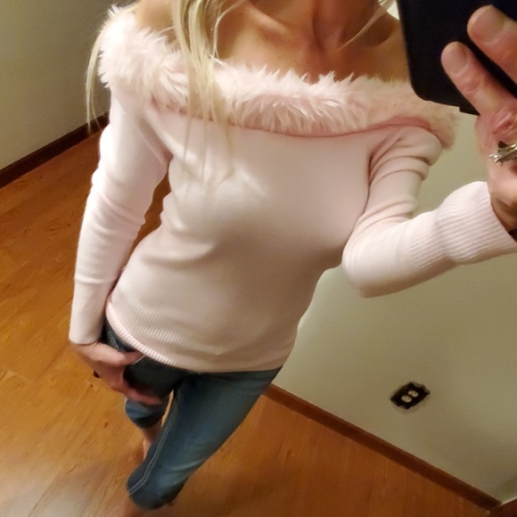 My Michelle Tops - NWT My Michelle of the shoulder sweater
